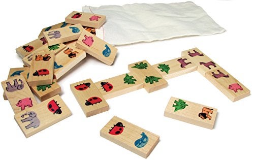 Maple Landmark Animal Dominoes  Made in USA - Image 1