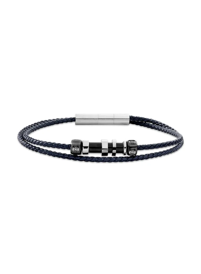 CERRUTI 1881 TORNILLO.2 Blue Men's Bracelet Trendy and Durable Style