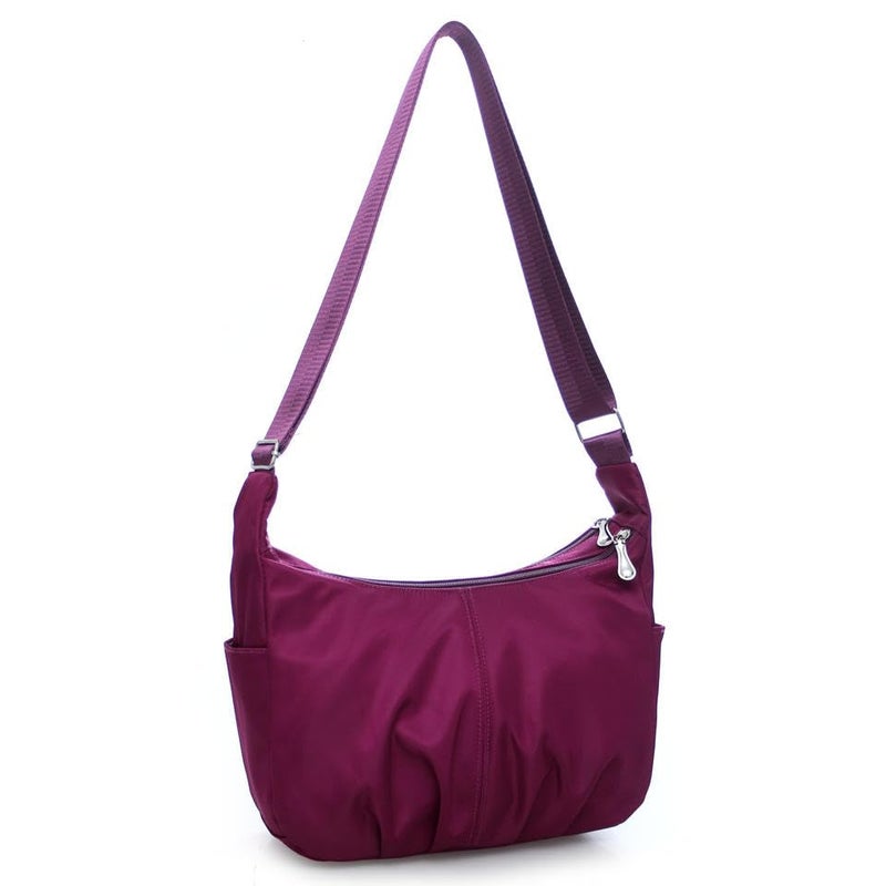 ketmart Nylon Womens Crossbody Bag Purse with Adjustable Shoulder Strap(Color-Purple) - Image 1