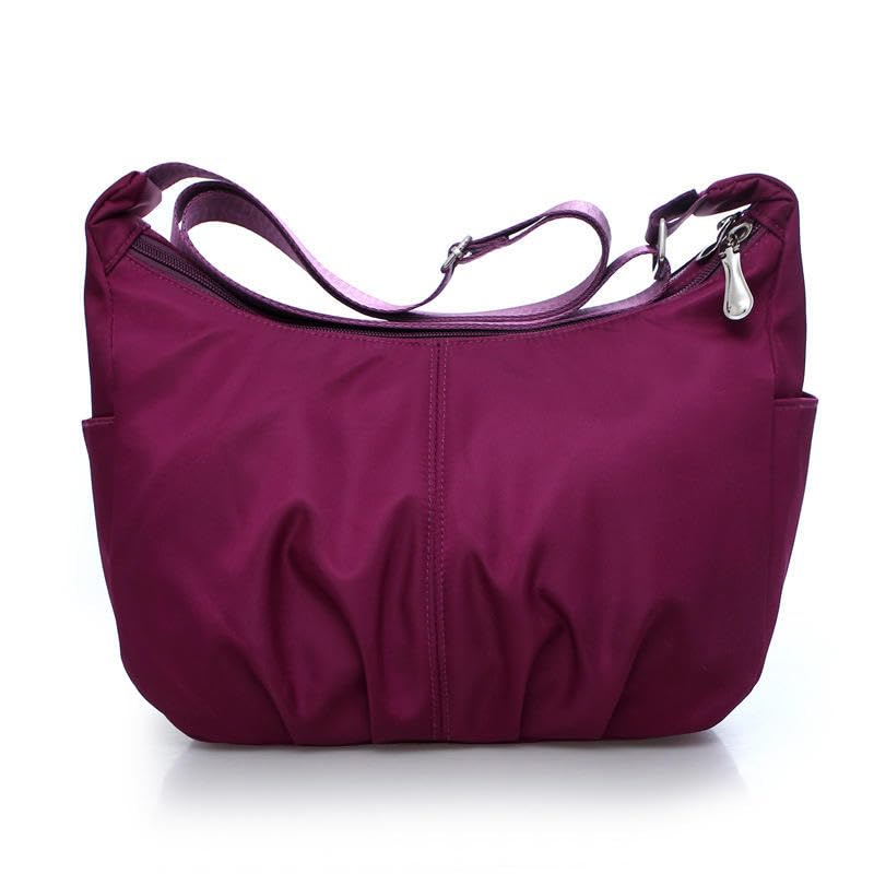 ketmart Nylon Womens Crossbody Bag Purse with Adjustable Shoulder Strap(Color-Purple) - Image 2