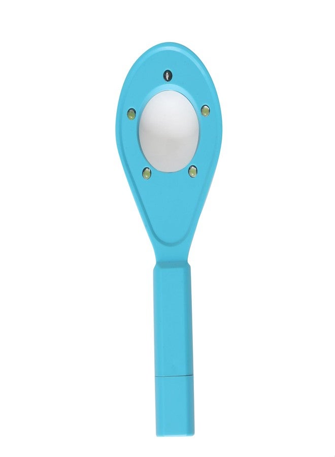 LABZIO Portable LED Lighted Magnifying Glass, 60mm Lens with 4 Color Options - Blue | Ideal for Reading, Crafts, Jewelry, and Detailed Inspection - Image 2