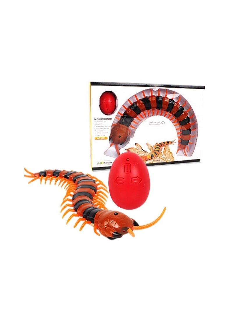 Electric Centipede Infrared Remote Control Car Realistic Wireless RC Centipede Prank Toys Remote Control Toy for Kids