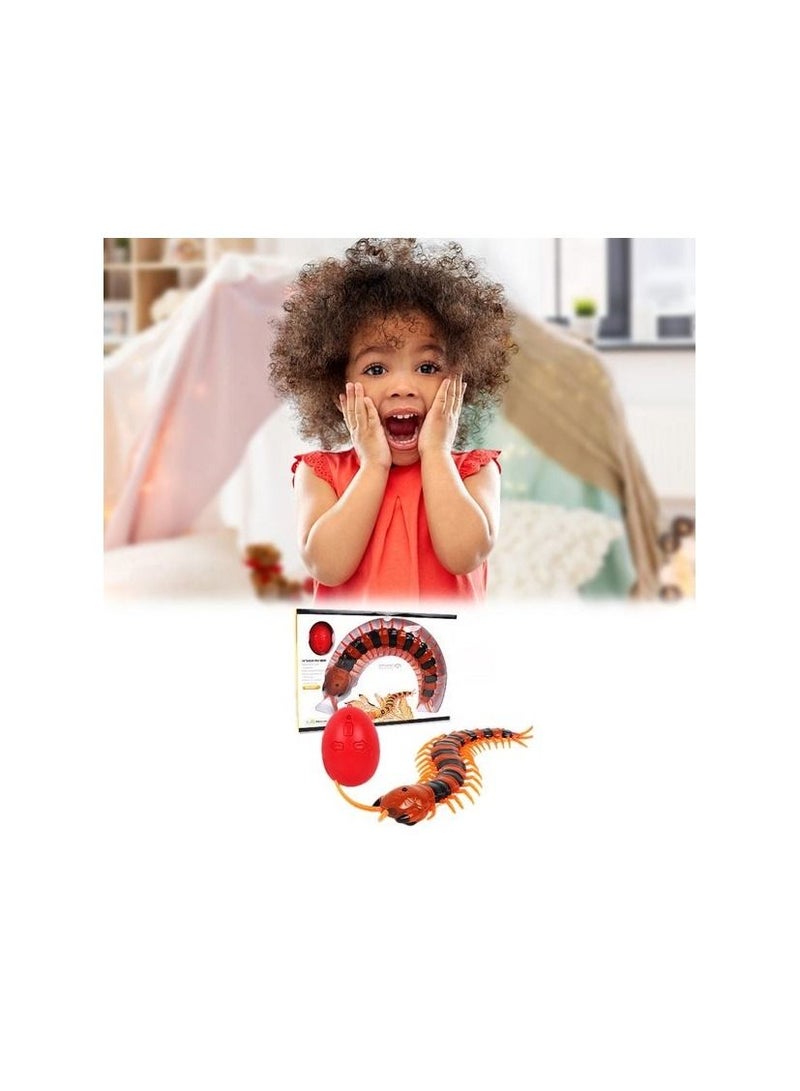Electric Centipede Infrared Remote Control Car Realistic Wireless RC Centipede Prank Toys Remote Control Toy for Kids