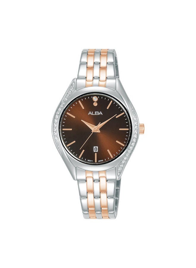 Alba Stainless Steel Analog Wrist Watch AH7BT1X1 