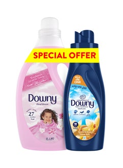 Downy Regular Fabric Softener Floral Breeze With Concentrate Fabric Conditioner  - Image 1