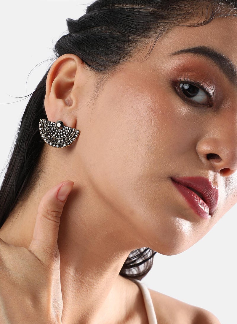 SOHI Dreamweaver Artificial Stud Earring Jewellery - Image 1