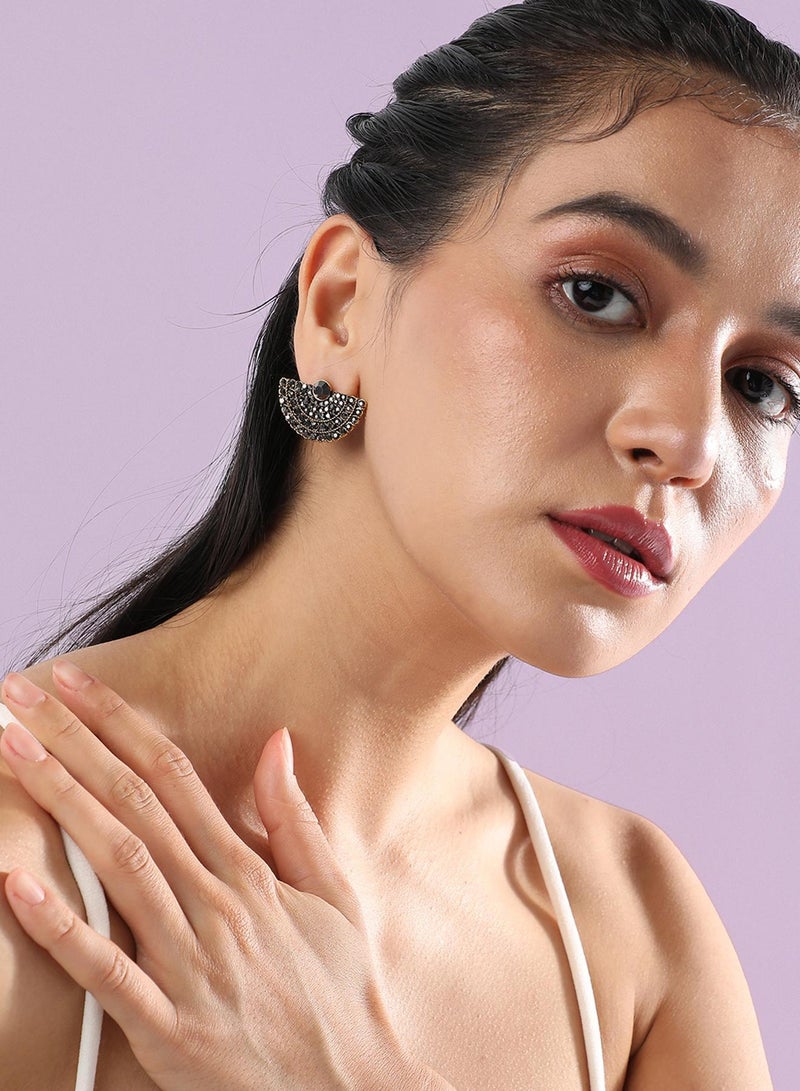 SOHI Dreamweaver Artificial Stud Earring Jewellery - Image 4