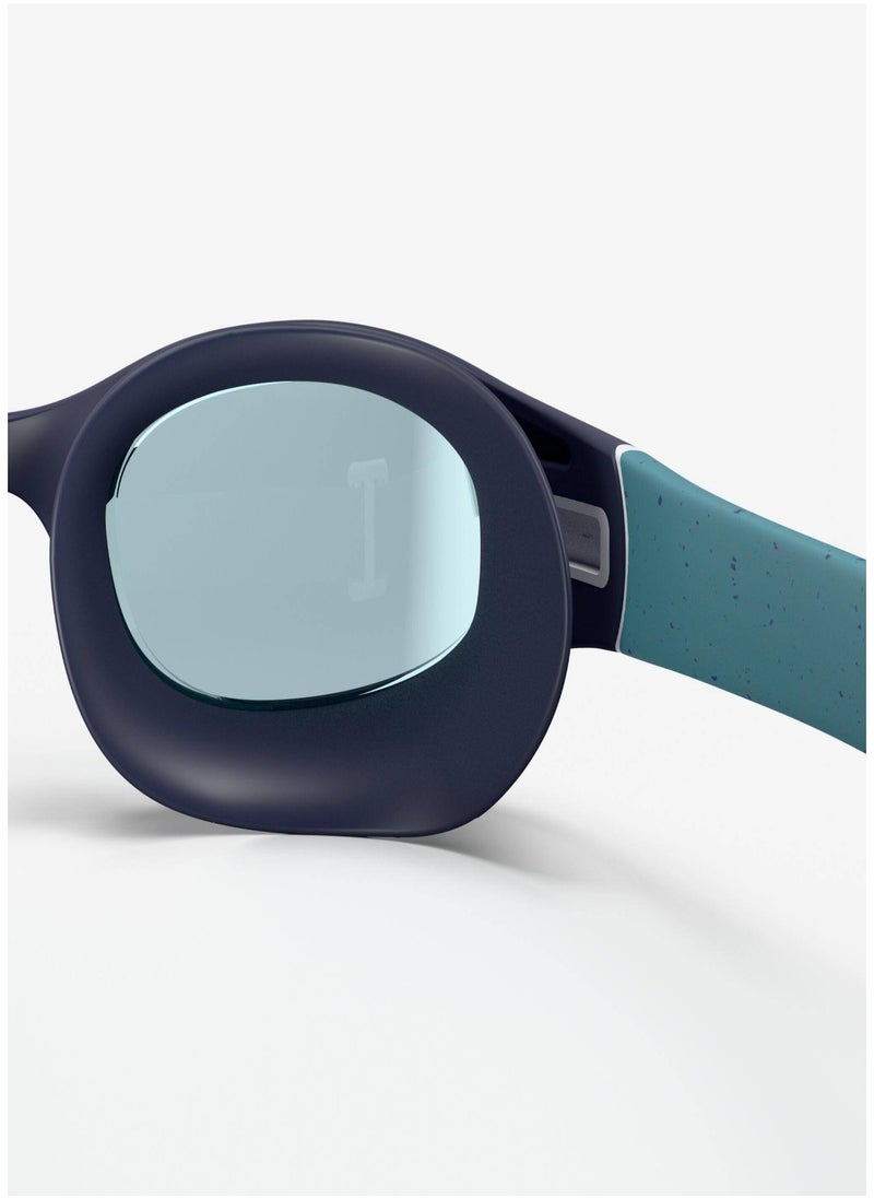 NABAIJI NABAIJI by DECATHLON, Swimming Goggles L Soft Green Tinted Secure Fit Turquoise  - Image 3