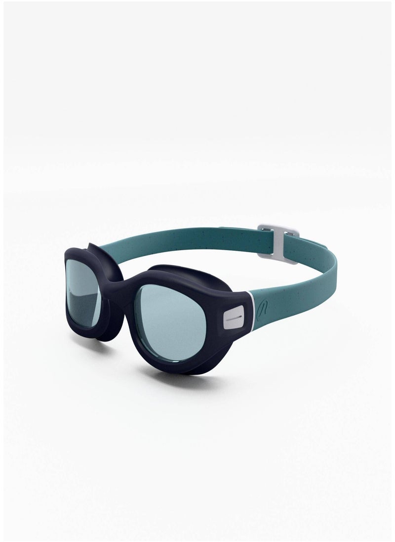 NABAIJI NABAIJI by DECATHLON, Swimming Goggles L Soft Green Tinted Secure Fit Turquoise  - Image 1