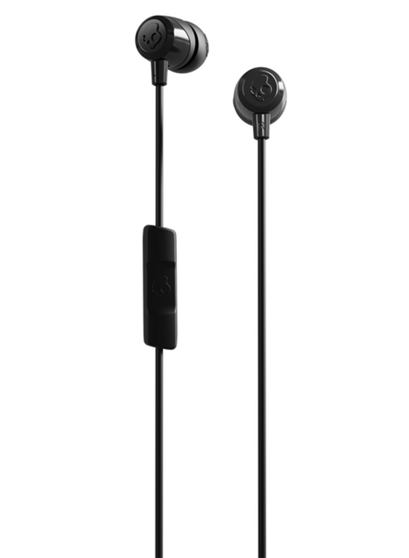 سكل كاندي سماعات أذن سلكية Jib بمنفذ USB-C مع عزل للضوضاء، وميكروفون مدمج للتحكم في المكالمات والموسيقى، متوافقة مع أجهزة iPhone وAndroid، تتضمن أغطية أذن لتوفير ملاءمة مثالية، لون أسود حقيقي - Image 2