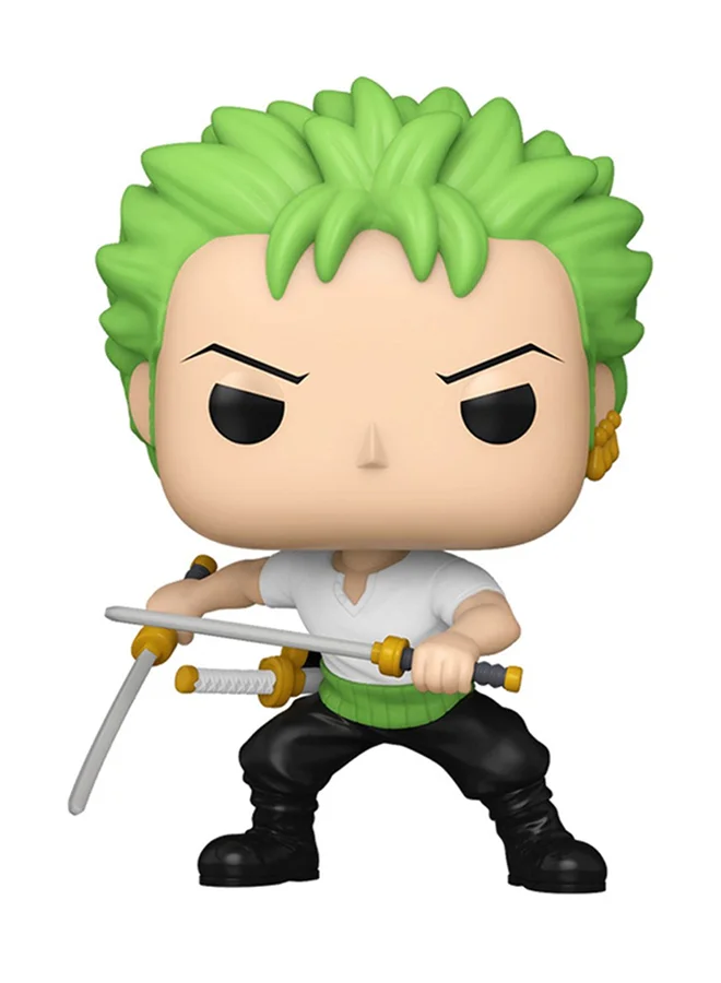 فانكو Pop! Animation: One Piece - Zoro w/chase (Refresh), Collectable Vinyl Figure - Gift Idea - Official Merchandise - Toys for Kids & Adults - Movies Fans - Model Figure for Collectors and Display - 80369