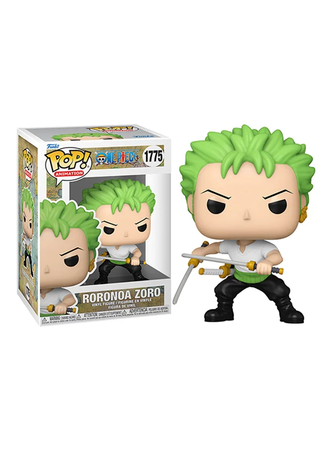 فانكو Pop! Animation: One Piece - Zoro w/chase (Refresh), Collectable Vinyl Figure - Gift Idea - Official Merchandise - Toys for Kids & Adults - Movies Fans - Model Figure for Collectors and Display - 80369