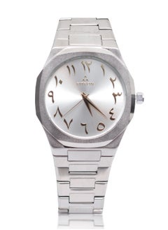 Fitron Men’s Silver Wrist Watch Silver Dial with Arabic Numbers  - Image 1