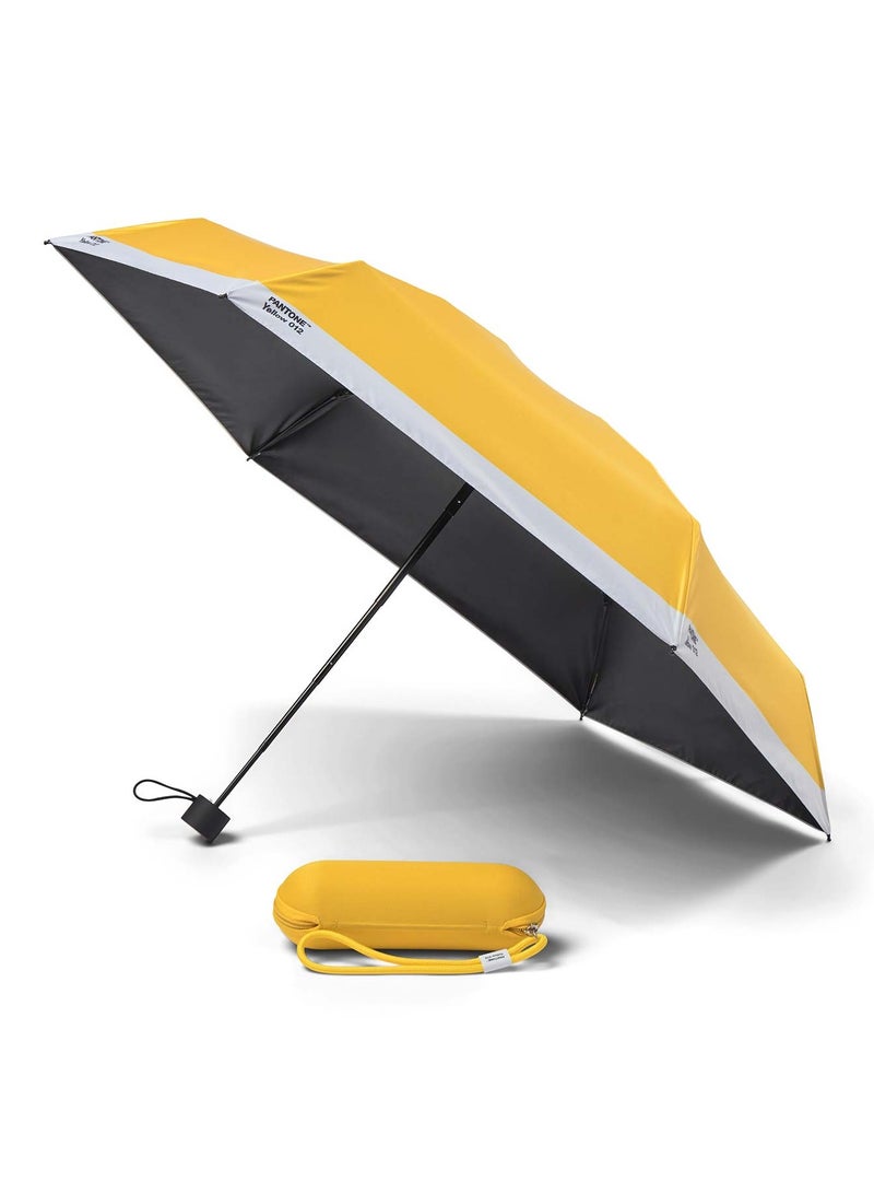 On-the-Go Travel Umbrella – Yellow