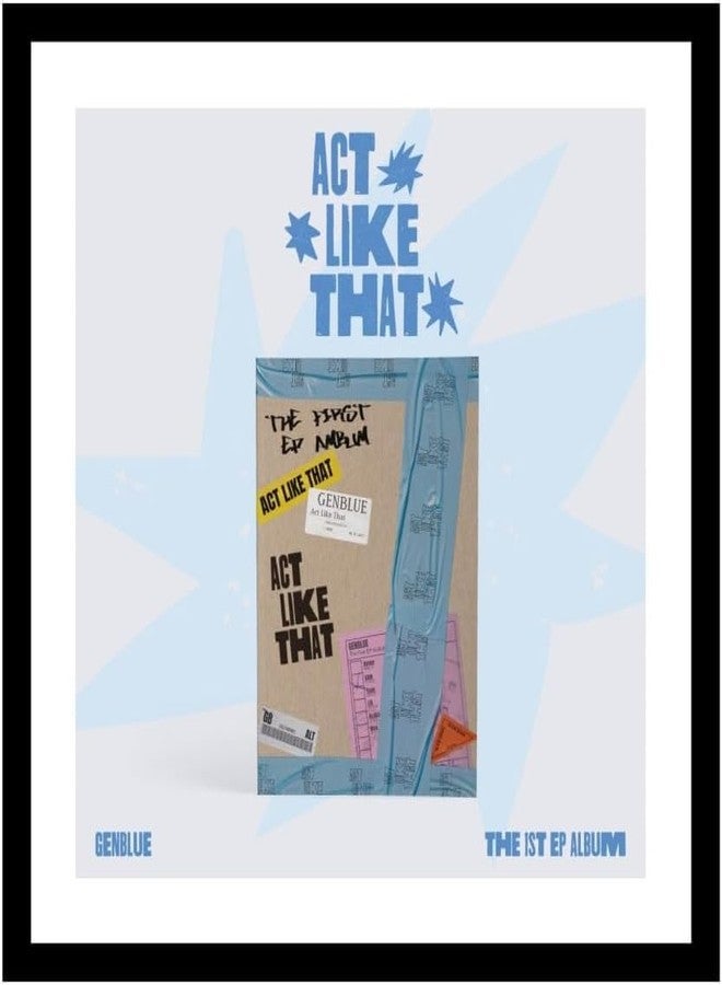 Koread GENBLUE ACT LIKE THAT 1st EP Album (Photobook Ver.) - Image 1