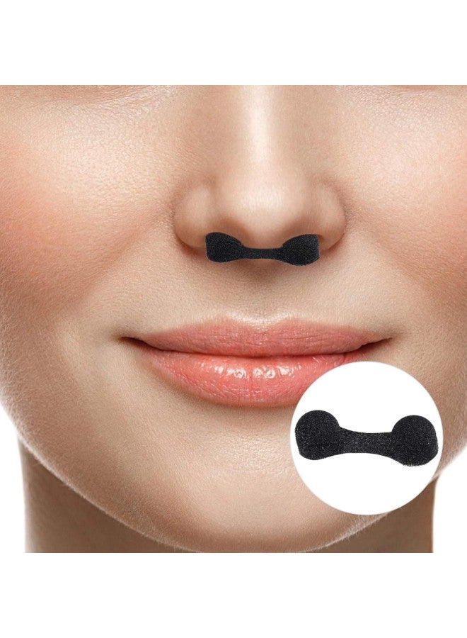 klarako 50pcs Black Spray Disposable Nose Filters Plugs for Sunless Airbrush Spray Tanning Breathable Invisible Nasal Filters - Image 2