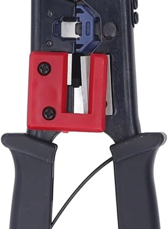 أداة كماشة إيثرنت احترافية، مصنوعة من سبائك الصلب المطروقة، بمقبض ثنائي اللون، كماشة كابلات الشبكة - Image 1