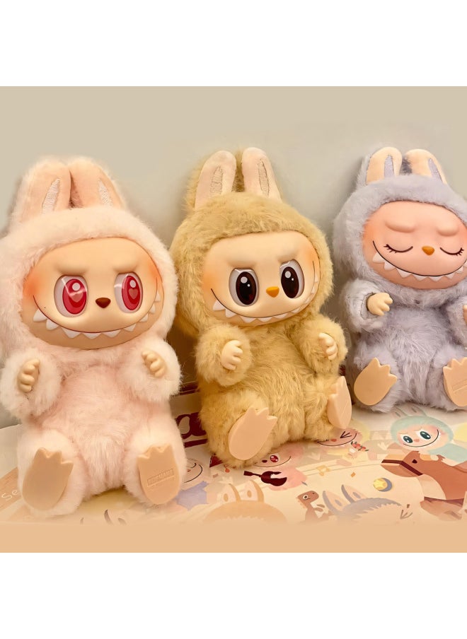 Generic Bubble Matrabu Labubu Vinyl Plush Doll Coat Doll Trendy Play Labrabu Blind Box Hand-held-Colour:Labu Generation (pack Of 6)  - Image 3