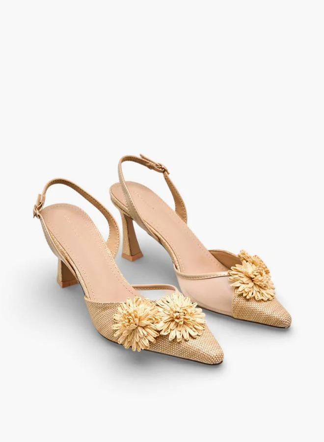 Flora Bella Women Flared Heel Sandals