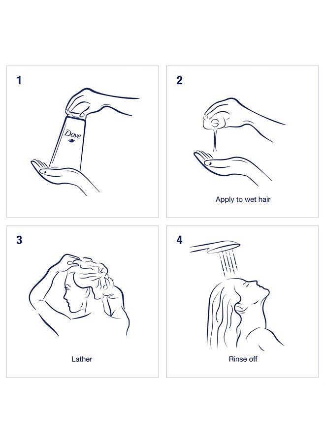 Dove Nourishing Secrets Shampoo Shampoo for Dry Hair Coconut and Hydration Shampoo for Dry Hair 12 oz - Image 1