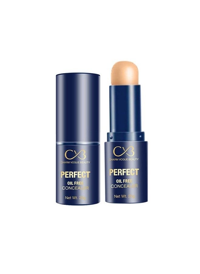 CVB - C16 Perfect Oil Free Concealer Makeup Base Full Coverage Matte Finish Dark Circles & Blemishes Solid Stick Corrector For All Skin Types (20G Shade 04) - Image 1