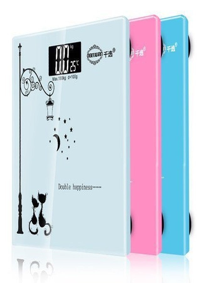 Aagna Personal Digital Body Weighing Scale With LCD Display (Multicolor & Multi Design) - Image 4