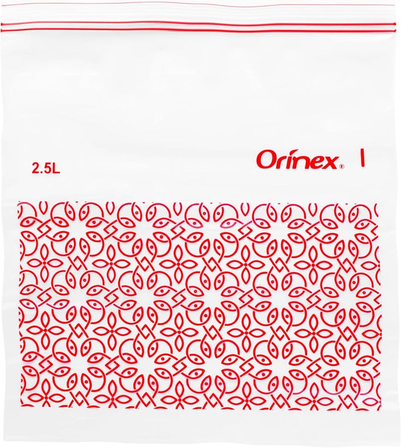 Orinex Deco Double Zipper Bags - 15-Piece Large Storage Bags - Image 5