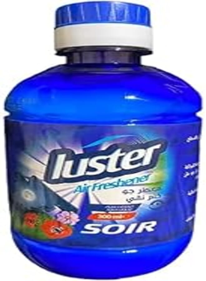 LUSTER يتميز معطر الهواء الخام Luster 300ml بمزيج ساحر من الفواكه والأخشاب والأعشاب الطبيعية للمنزل والمكتب وعطر الشركة