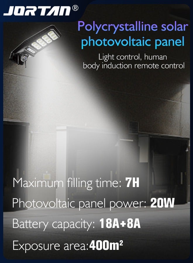 جورتان 4MP 2 في 1 كاميرا واي فاي في الهواء الطلق 400W مصباح مع 480pcs مصباح الخرز و 400m² منطقة الإضاءة والمراقبة الذكية مع PIR كشف الحركة و 2 طريقة الصوت واللون للرؤية الليلية والحماية من الصواعق - Image 2