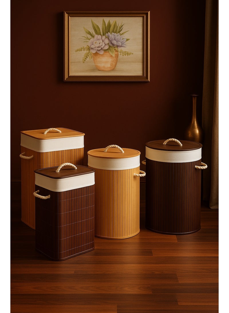 رومان جيفتس سلة غسيل كبيرة مضادة للماء سلة غسيل قائمة بذاتها سلة غسيل مع حروف مطبوعة لألعاب الملابس في المسكن والأسرة - Image 2