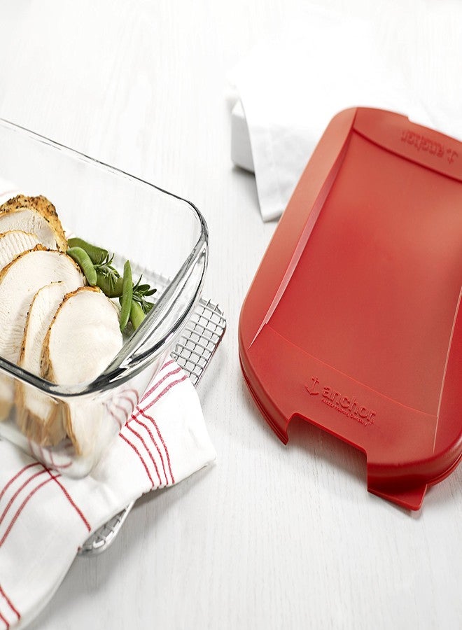Anchor Hocking 3-Quart Rectangular Baking Dish with Embrace Lids - Image 4