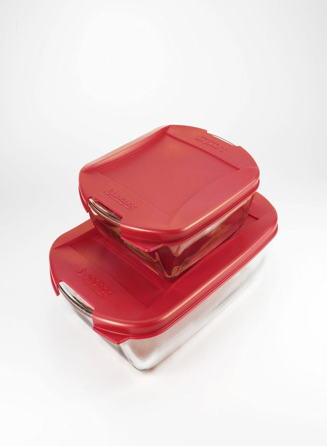 Anchor Hocking 3-Quart Rectangular Baking Dish with Embrace Lids - Image 3