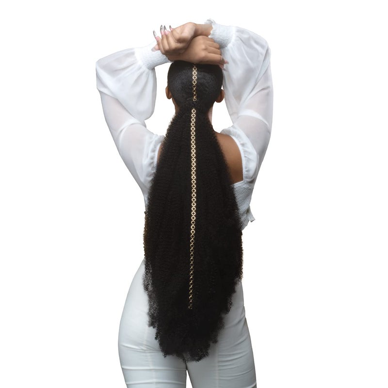 x-pression Outre Crochet Braids X-Pression Twisted Up 3X Springy Afro Twist 24" (1-pack, 1B) - Image 4