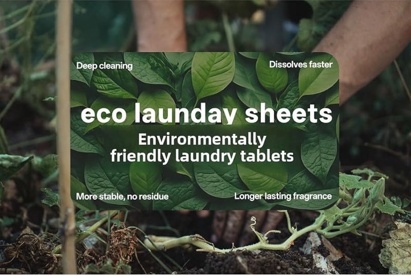 5 علب من شرائط منظف الغسيل 100 قطعة لافندر إنزيم حيوي لإزالة البقع معطرة - Image 3