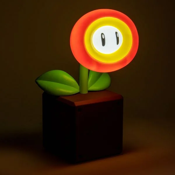 Paladone  Paladone Nintendo Super Mario Fire Flower Lamp  | Best Price UAE