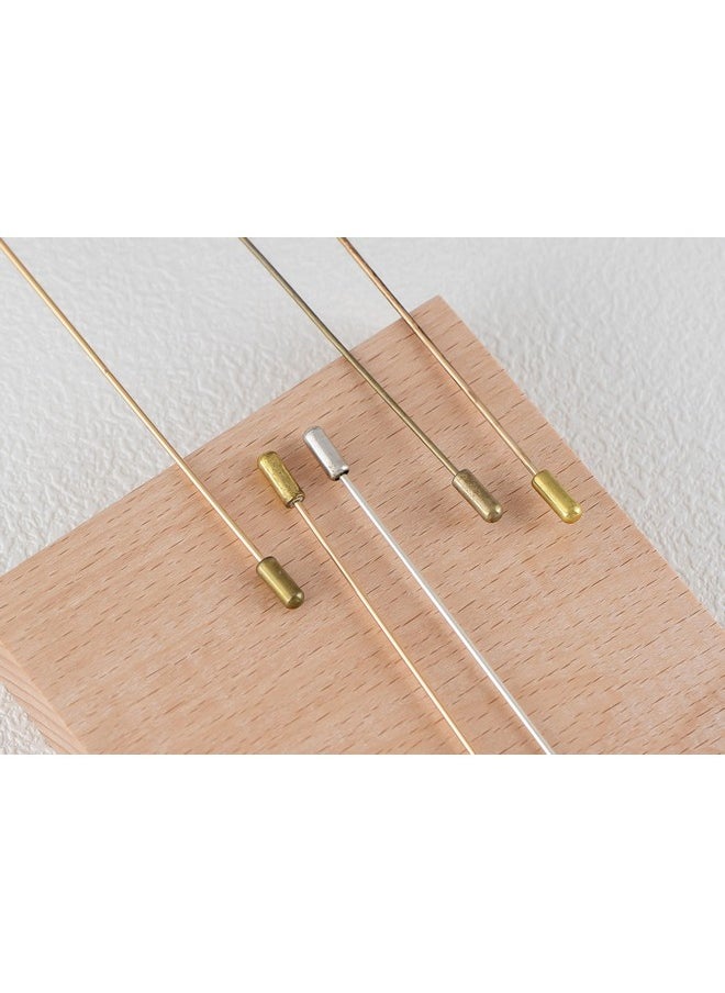 Alilang 5Pcs Hat Pin Classic Vintage Style Safety Pins Brooches Suit Tie Hat Scarf Set Jewelry Accessories  - Image 5