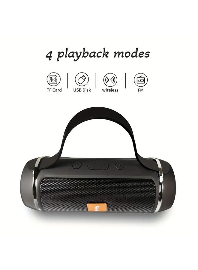 Light Blue Portable Wireless Speaker With TF Card USB Drive High Volume Long Battery - Image 4