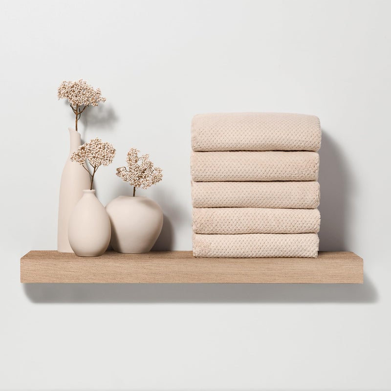 Fromm Softees Plush Bleachproof Microfiber Hair Towel for Salon, Barber, Spa, Ultra Soft Hair Wrap, Drying Towel for All Hair Types, Hands, Face, Durable Salon Towels, 18 x 30 Inches, Oatmeal 6 Pack - Image 5