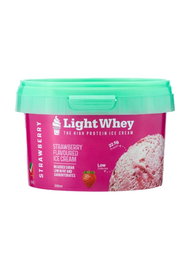 Ice Cream Cup Strawberry - 200ml