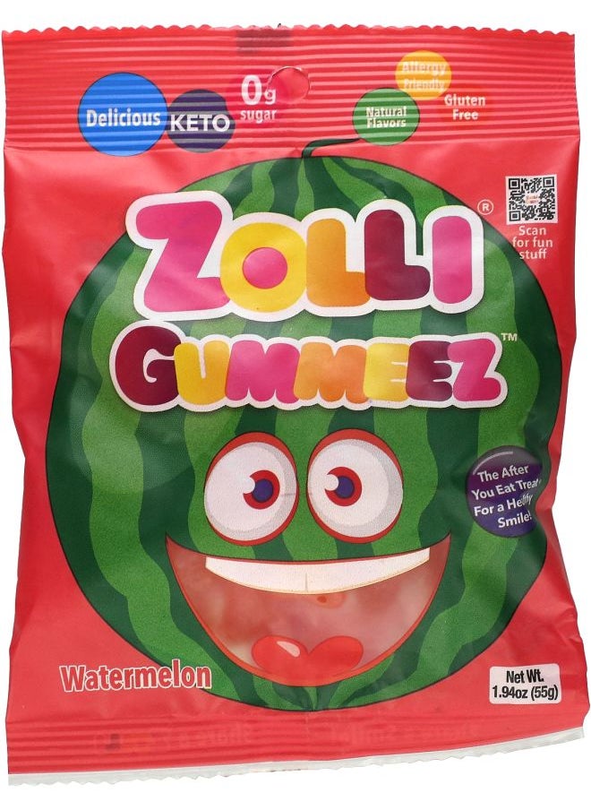 ZOLLIPOPS Zolli Gummeez Watermelon 1.94 oz (55 g) 