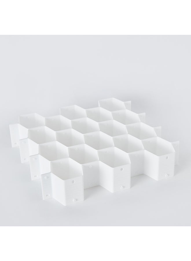 Home Box منظم أدراج على شكل قرص العسل من ميزون 35 × 7 × 31 سم  - Image 5