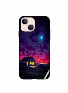 Protective Case Cover For Apple iPhone 14 Plus House Design Multicolour