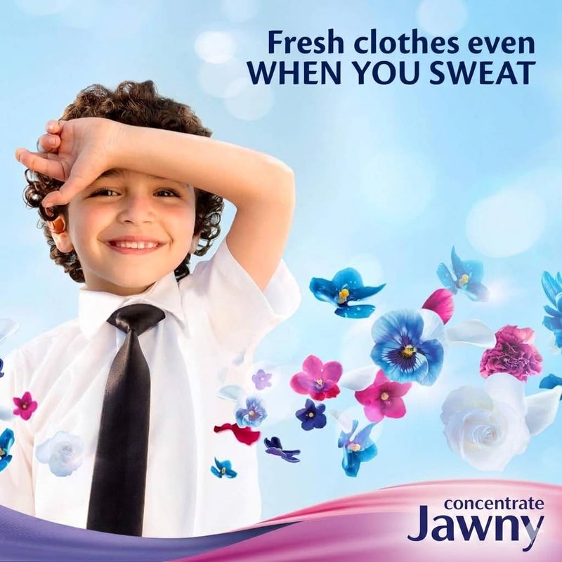 Jawny Fabric Softener, Valley Dew Scent, Concentrate Formula, Soft and Fresh Clothes, 3L - Image 1