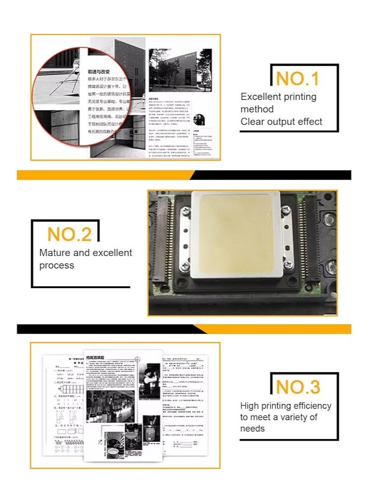 erorex 6 Color Uv Printer Print Head Clear Printing Stable Compact Printhead Replacement for Xp600 - Image 2