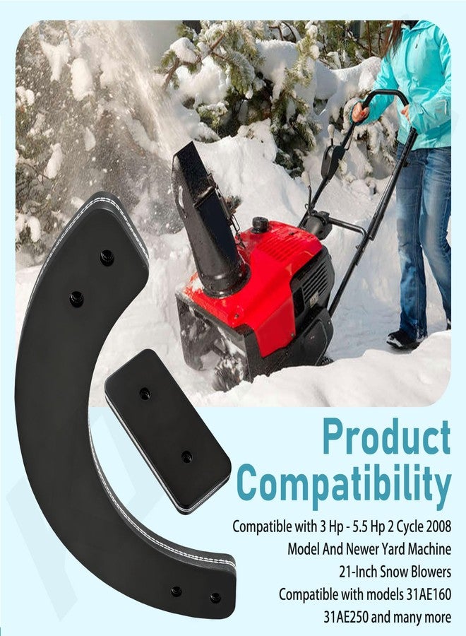 KINTLE Mowerhub 6 Pack 753-04472 735-04033 735-04032 Rubber Paddle Set Compatible with 21" MTD Single-Stage Snowblowers, 2004 and Newer - Image 3