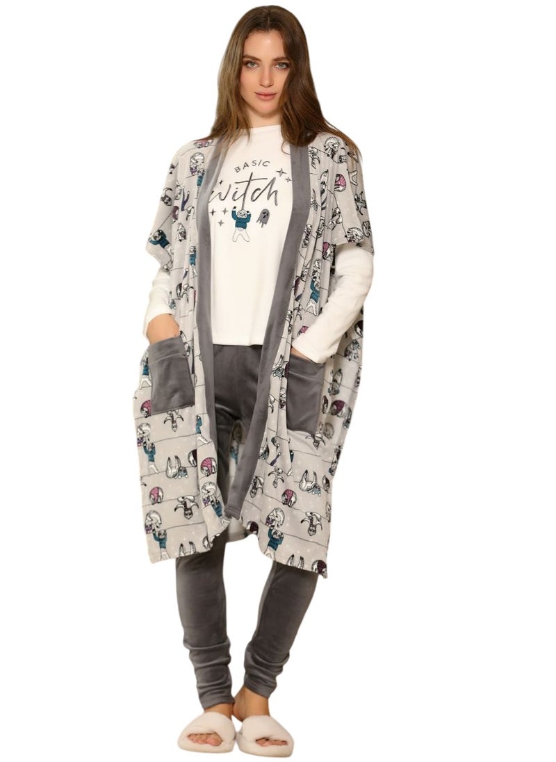 Smile - Winter Pajama 3 Piece - Image 1