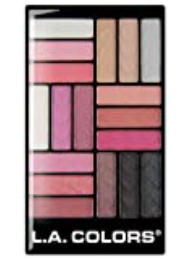 L.A. Colors 18 Eyeshadow Palette, Diva Glam, 0.70 Oz. - Image 3