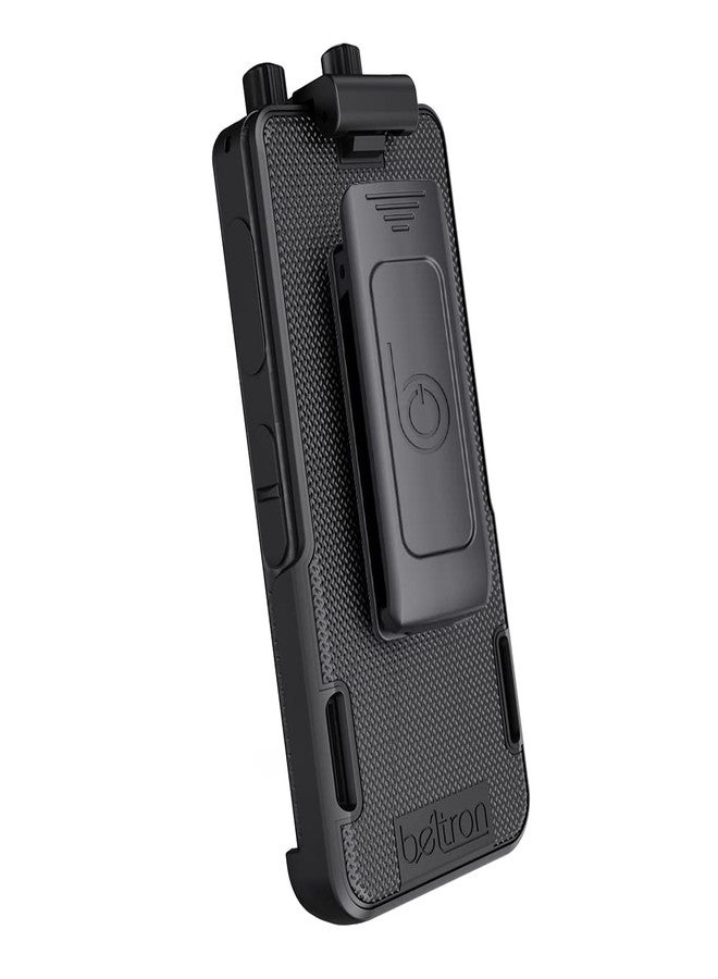 مشبك حزام BELTRON Sonim XP5Plus، جراب مشبك حزام دوار شديد التحمل لهاتف Sonim XP5 Plus XP5900 (AT&T FirstNet)، تثبيت آمن ومشبك سريع الفتح (قوة صناعية)، يدعم حزامًا بعرض 2.25 بوصة - Image 4
