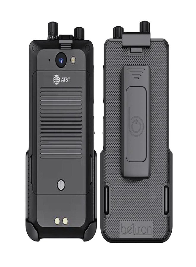 مشبك حزام BELTRON Sonim XP5Plus، جراب مشبك حزام دوار شديد التحمل لهاتف Sonim XP5 Plus XP5900 (AT&T FirstNet)، تثبيت آمن ومشبك سريع الفتح (قوة صناعية)، يدعم حزامًا بعرض 2.25 بوصة - Image 3