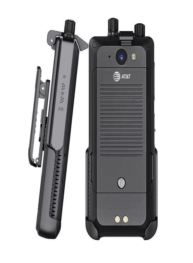 مشبك حزام BELTRON Sonim XP5Plus، جراب مشبك حزام دوار شديد التحمل لهاتف Sonim XP5 Plus XP5900 (AT&T FirstNet)، تثبيت آمن ومشبك سريع الفتح (قوة صناعية)، يدعم حزامًا بعرض 2.25 بوصة - Image 1